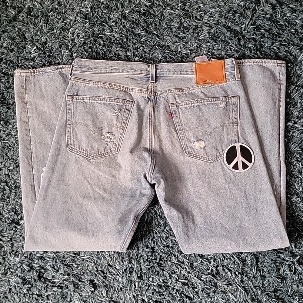 Levi's 501 original jeans 150th anniversary special patchwork - Picture 8 of 13